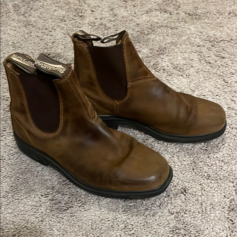 Blundstone Men's Brown Leather Boots